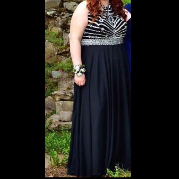 Dresses & Skirts - Prom dress about a size 18 altered to fit me.